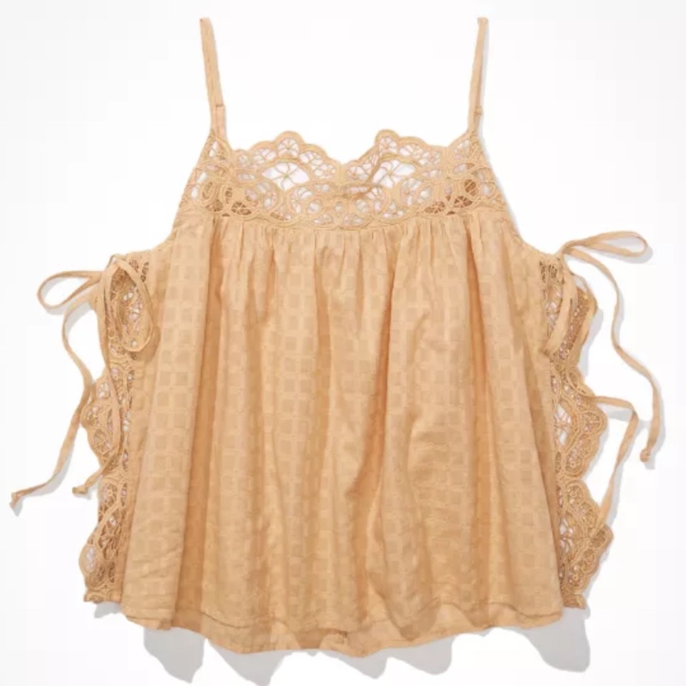 AE Flowy Side-Tie Tank Top